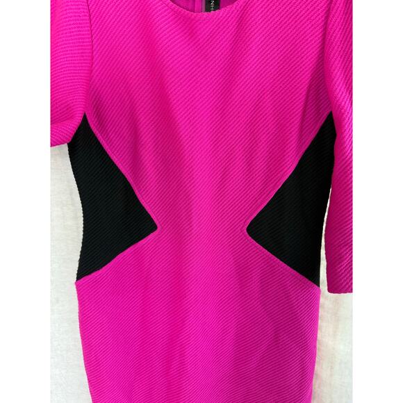St John pink wool blend dress - Picture 7 of 9